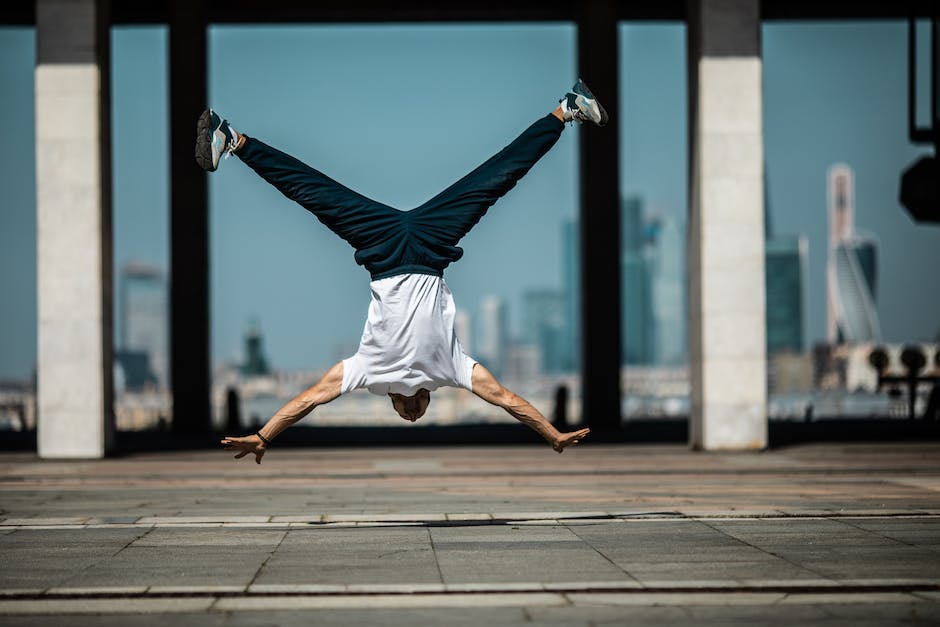 Lernzeit für einen Handstand